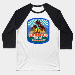 Paradise Island Tortola Baseball T-Shirt